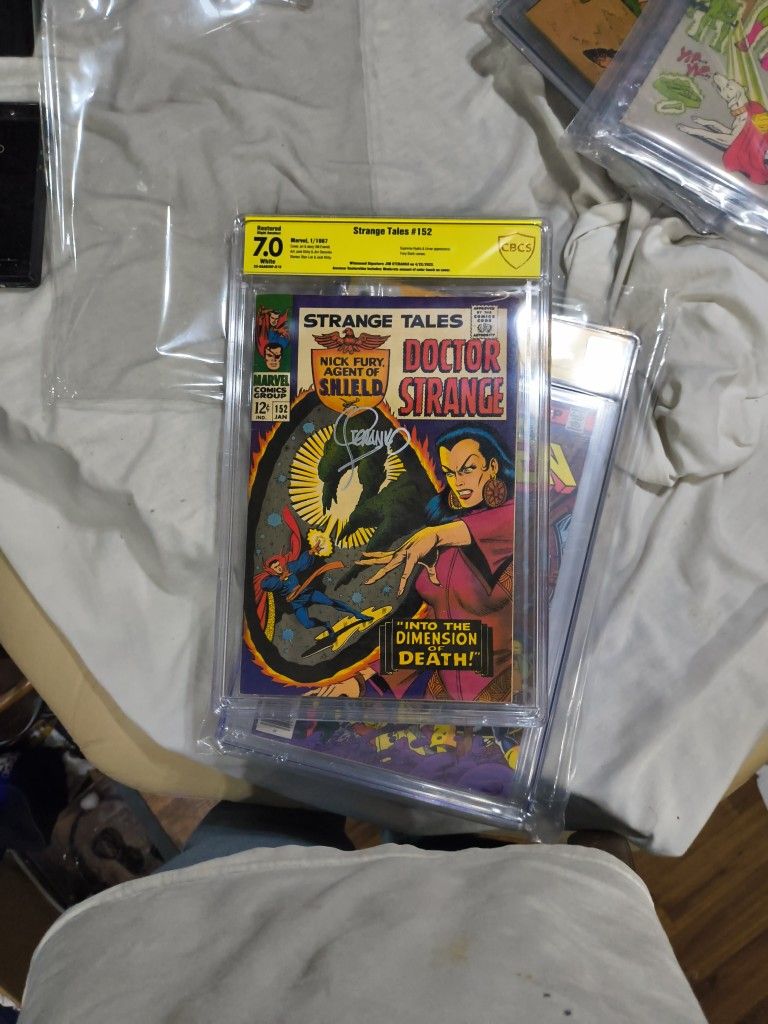 Strange Tales #152 Signed By Jim Steranko
