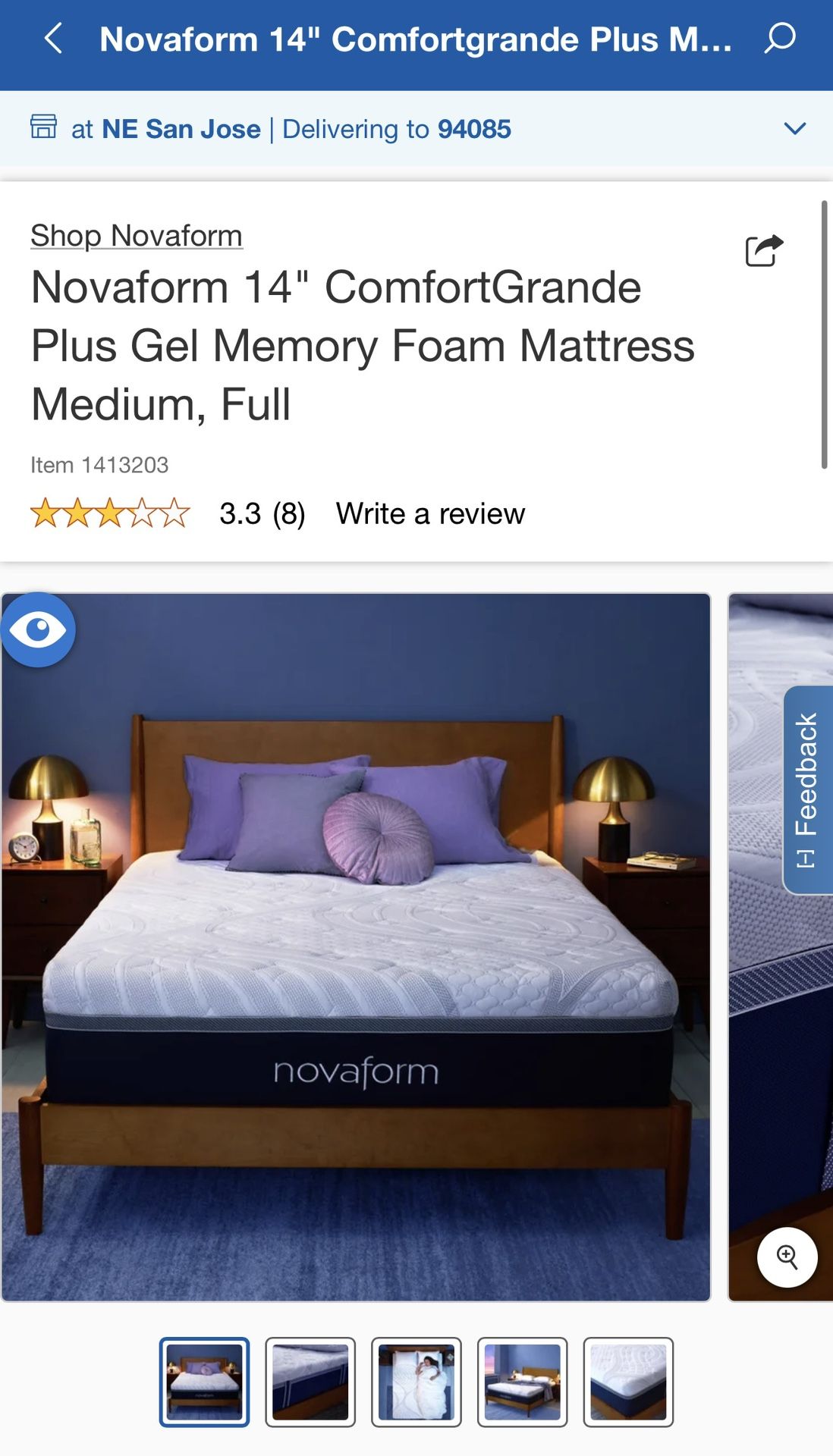 Mattress Only Used A Few Times Still Have The Box