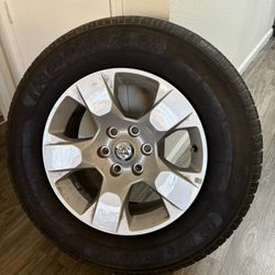 OEM 18’ Ram Rims W Tires 