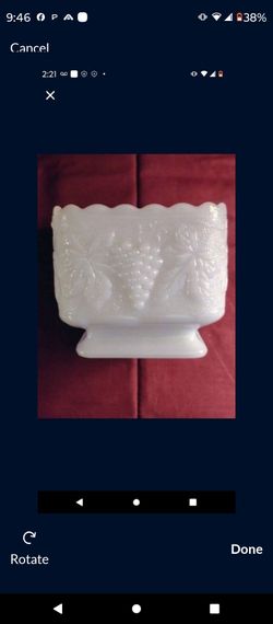 Milk glass