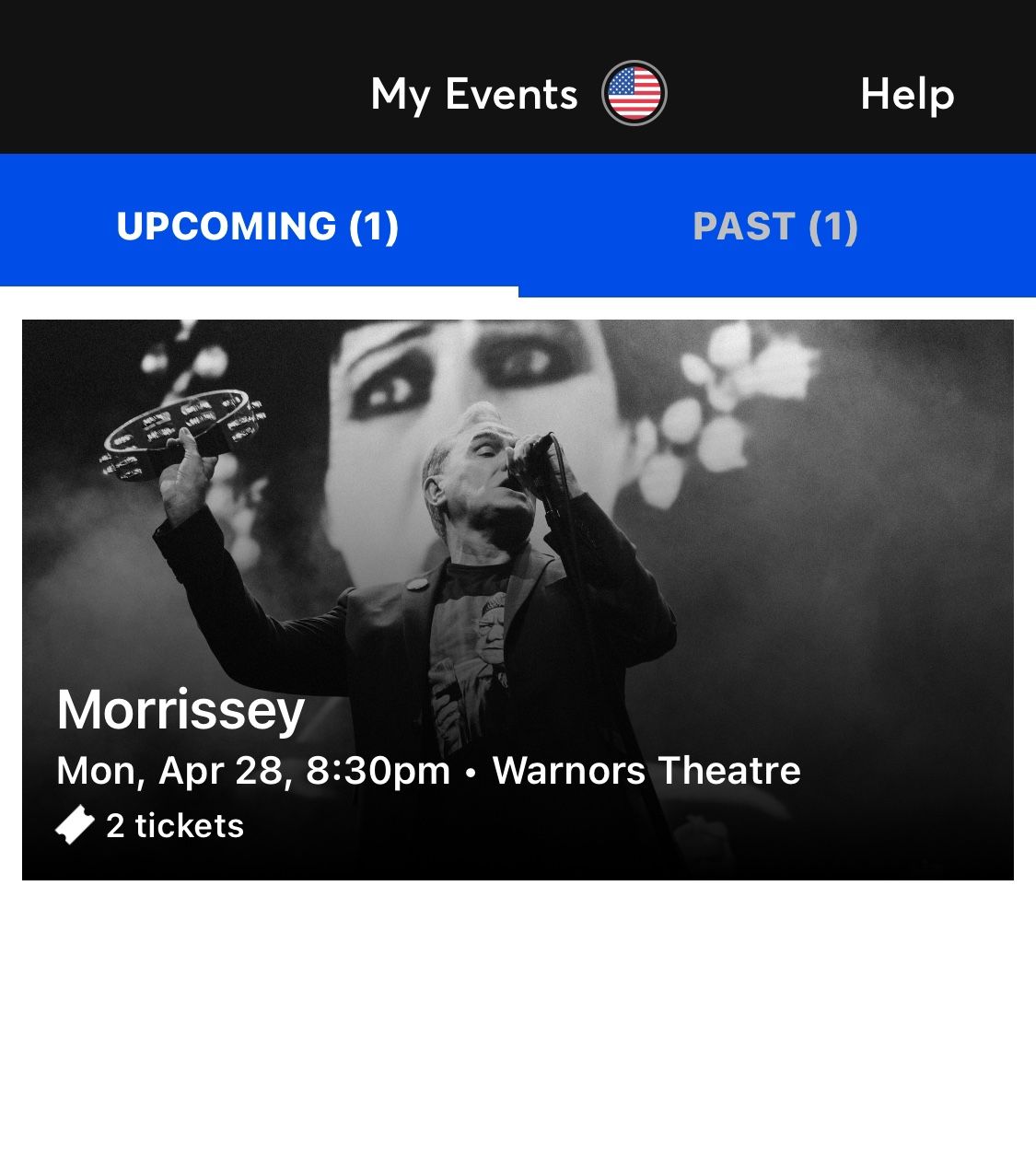 Morissey Tickets