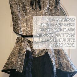 HIPS AND CURVES CORSET SET