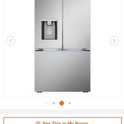 26 cu. ft. Smart Counter-Depth MAX French Door Refrigerator with 4 types of ice in PrintProof Stainless Steel