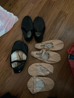 Jazz and ballet shoes