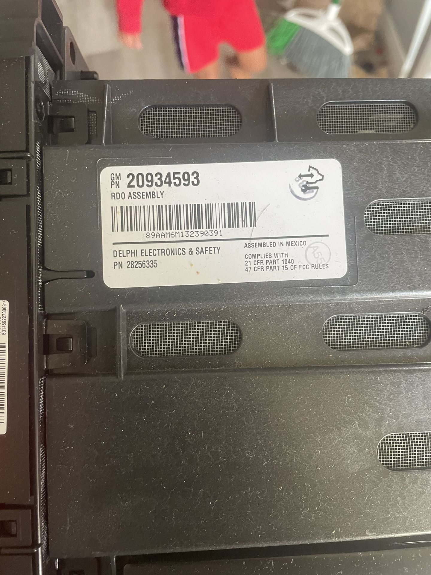 2014 Chevy Tahoe Stereo / Radio