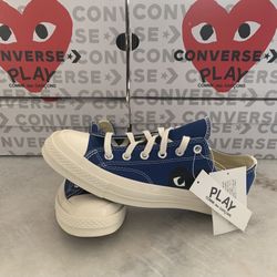 CDG PLAY x Converse Size 5.5 / 8 / 9  Blue