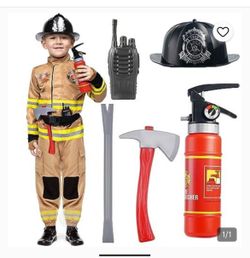 Fireman unisex costume 3T