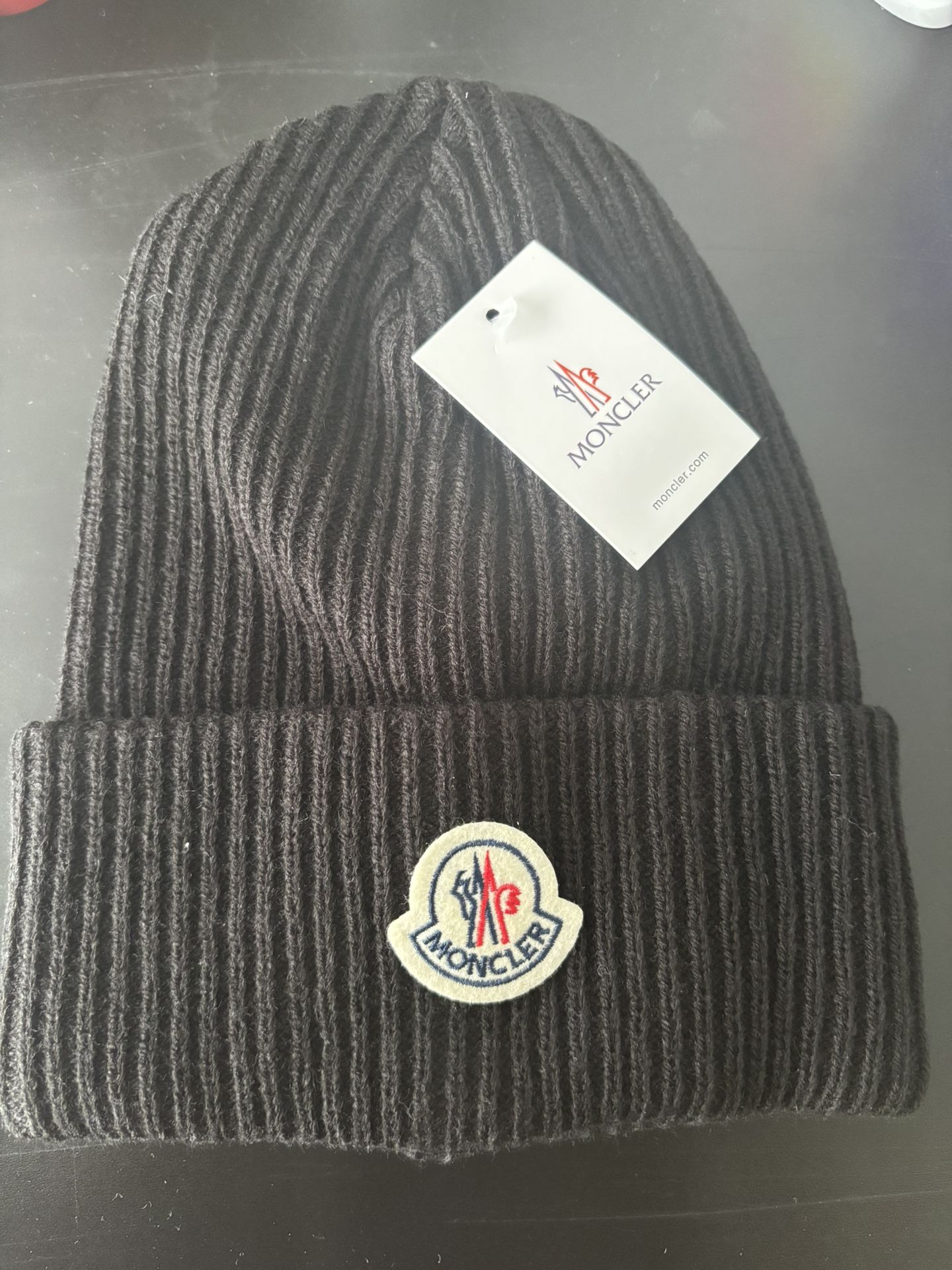 Moncler Black Winter Hat - One Size
