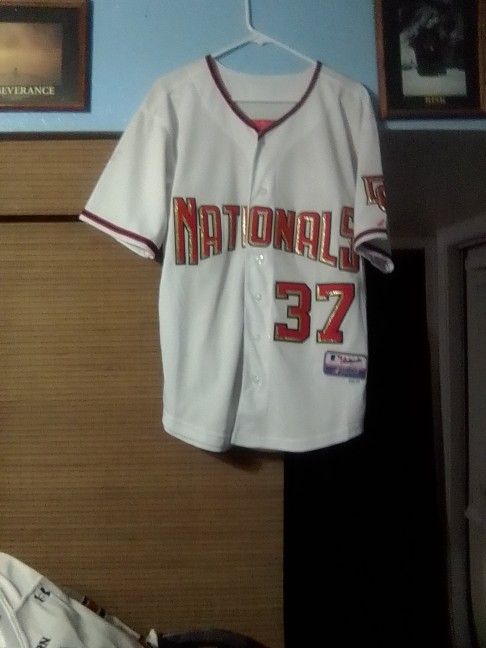 Stephen Straisburg, Nationals White Home Jersey, #37