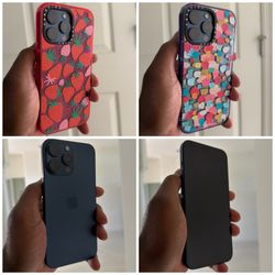 iPhone 15 Pro Max 256GB Blue Titanium in good condition for AT&T, AT&T Prepaid & Cricket Wireless