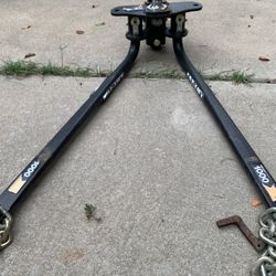 Rv Towing Package With Receiver, Swaybar, And Stabilizer