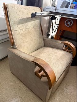 1950’s wagon wheel recliner