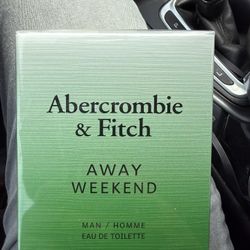 🔥 Abercrombie & Fitch Away Weekend 3.4oz (Brand New) 🔥