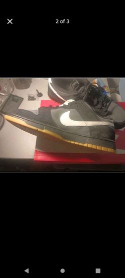 Nike Dunk Low Black and Grey Sneakers