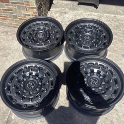 20” Black rhino wheels