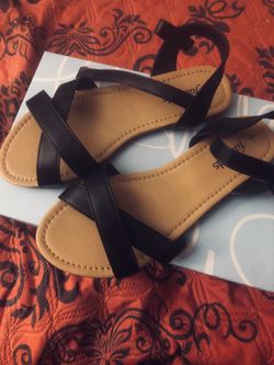 Fab kids.. black sandals