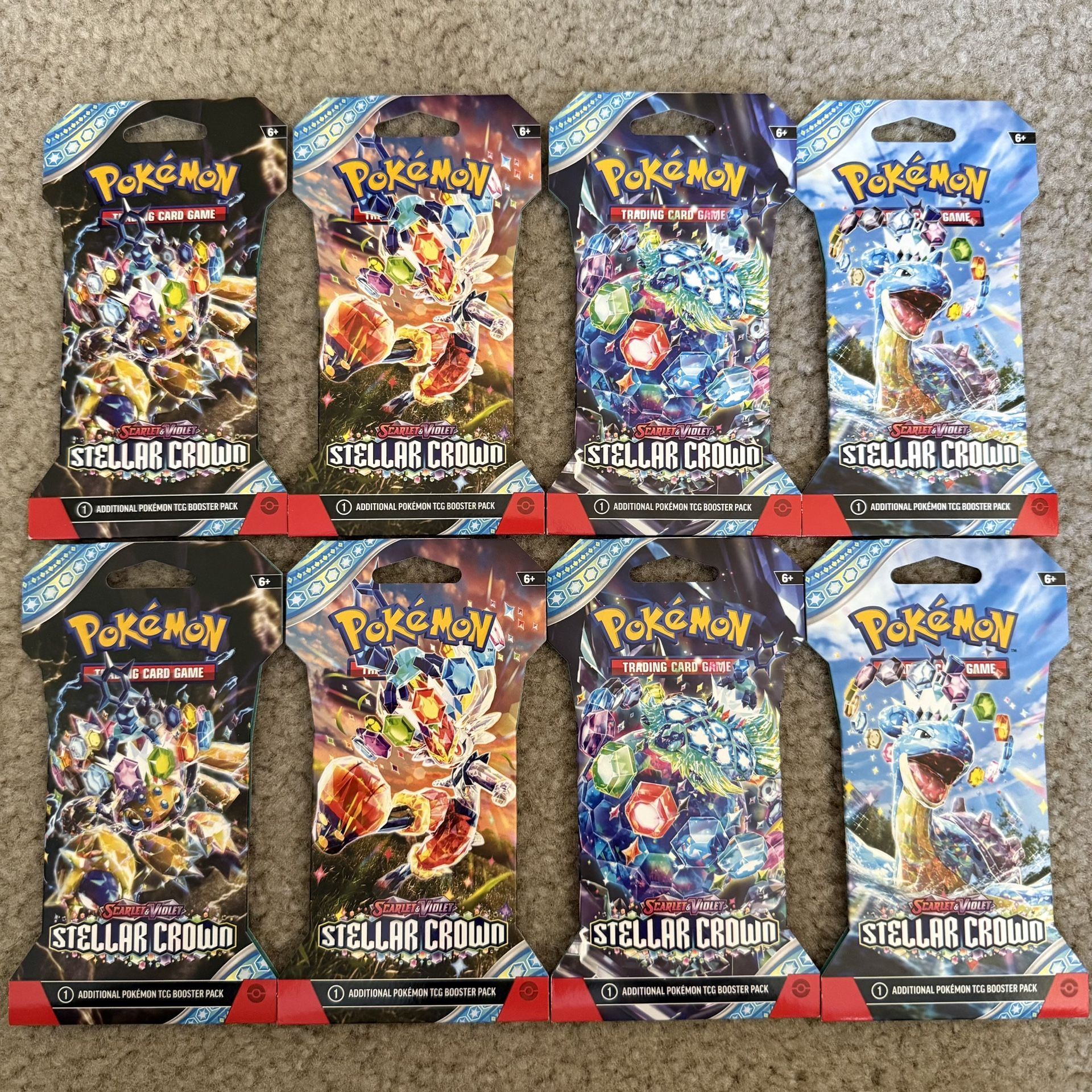 Pokémon Stellar Crown Sleeved Booster Pack