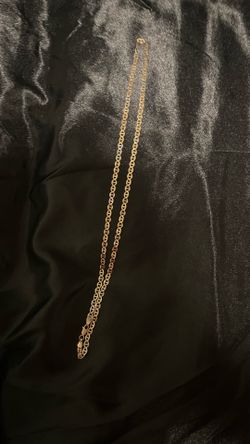 10k chain 14k gold ring