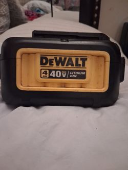 DeWalt 40v battery