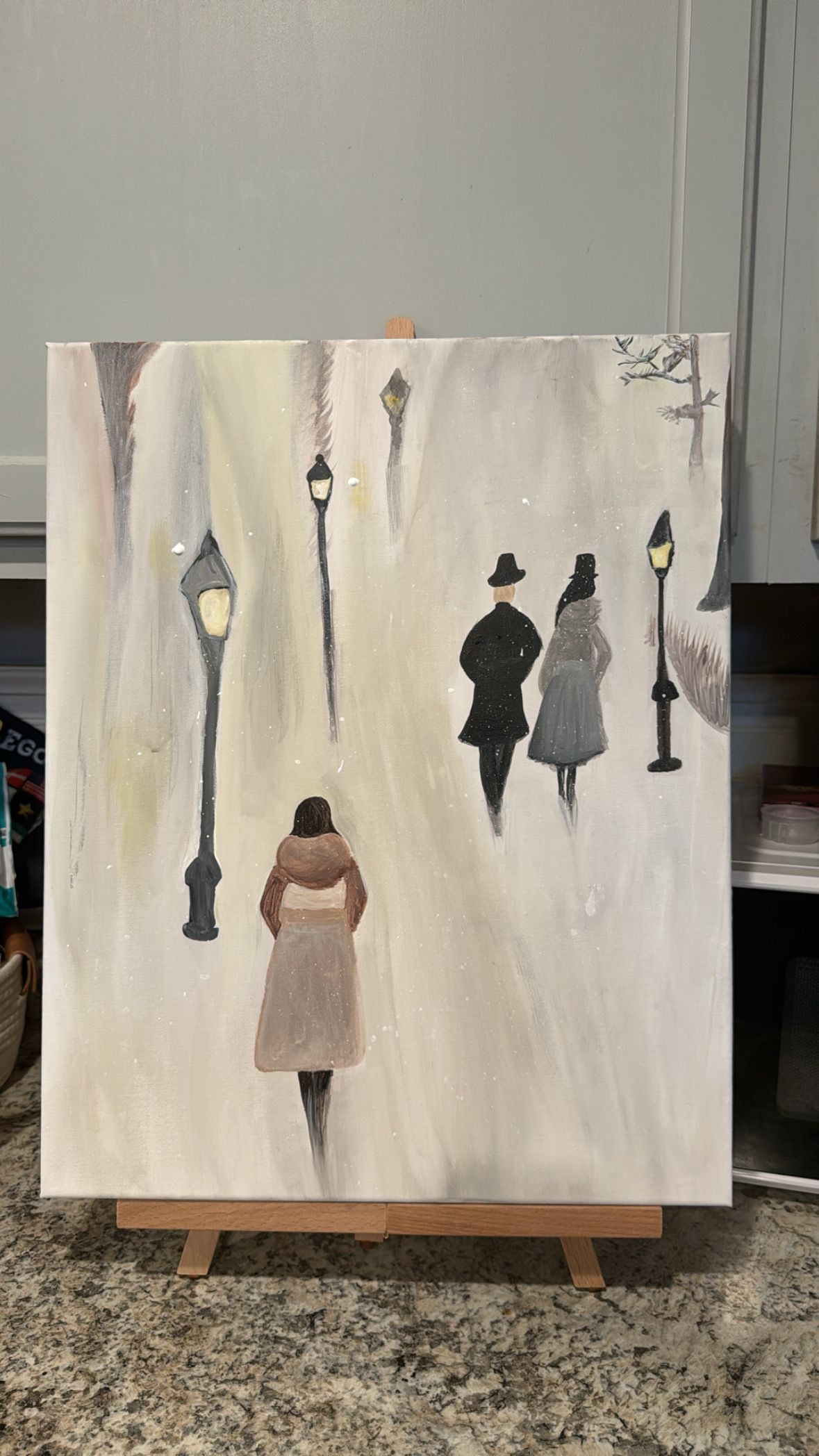 Original Acrylic Painting On Canvas