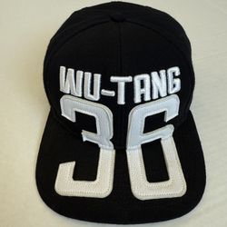 🔴Wu-Tang Hat Snapback 36 Big Logo Rza Gza