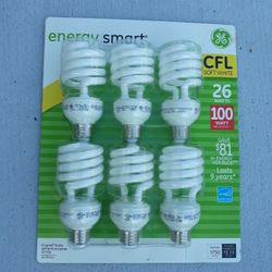 Bulbs-Energy Smart-GE CFL 26-Watt Soft White 