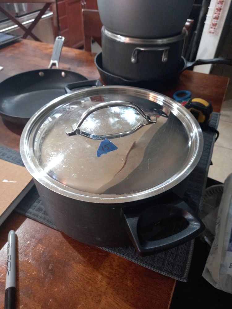 Used 6 Quart 3qt And 2qt Pots Basic