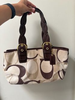 Coach Soho #12195 Signature Tote Y2K