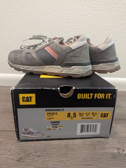 CAT steel toe 8.5 women