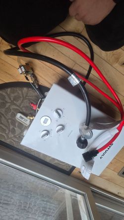 Propane water heater