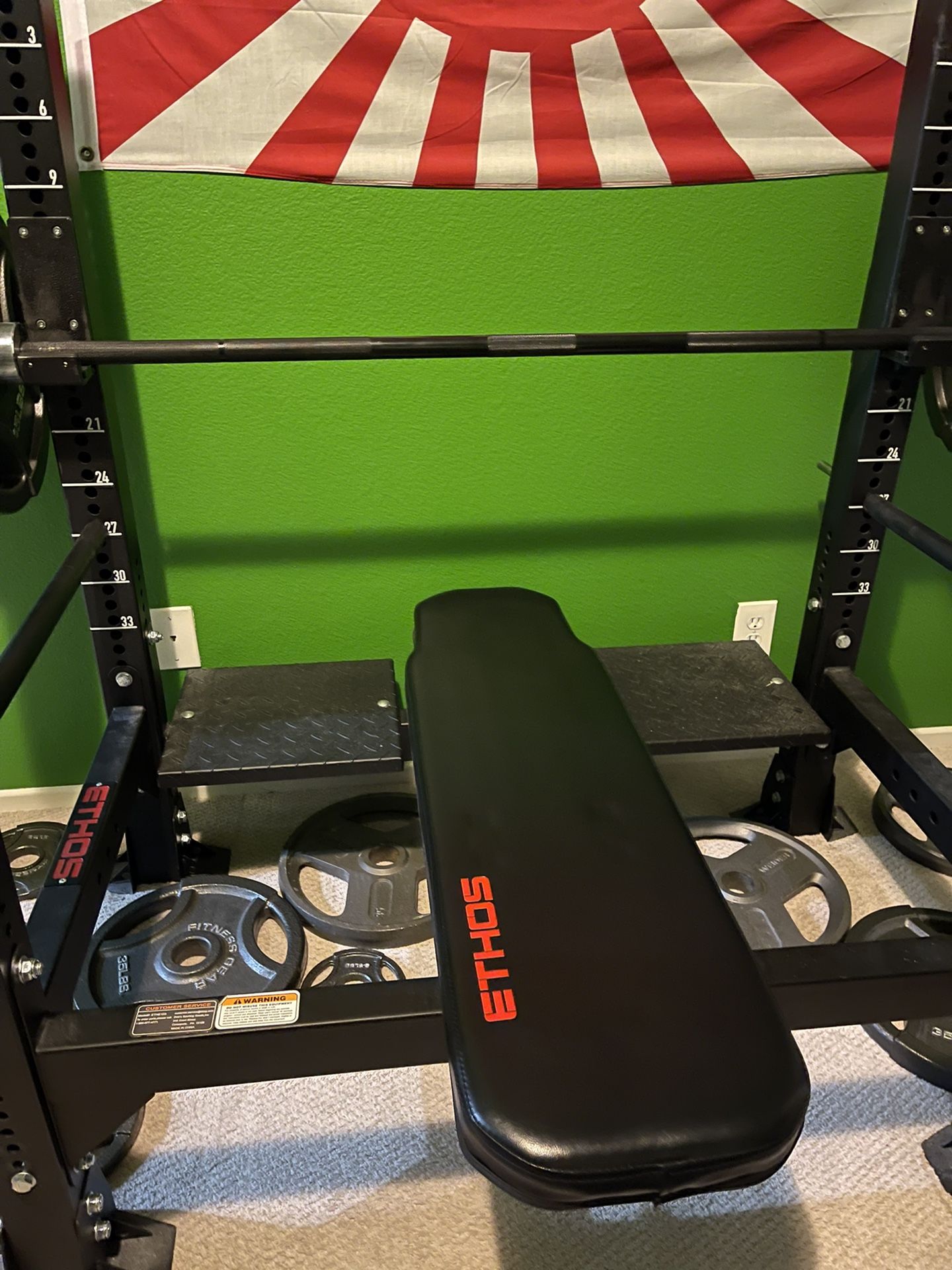 Ethos Olympic Weight Bench 300 Obo for Sale in Las Vegas NV