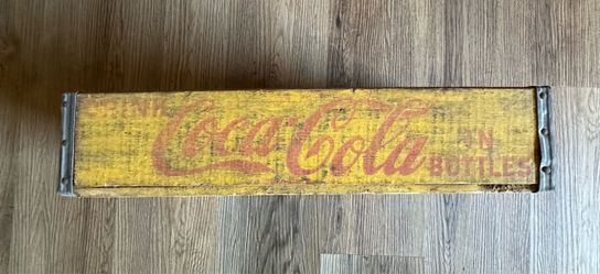 #107 Vintage Coca-Cola Wooden Delivery Crate
