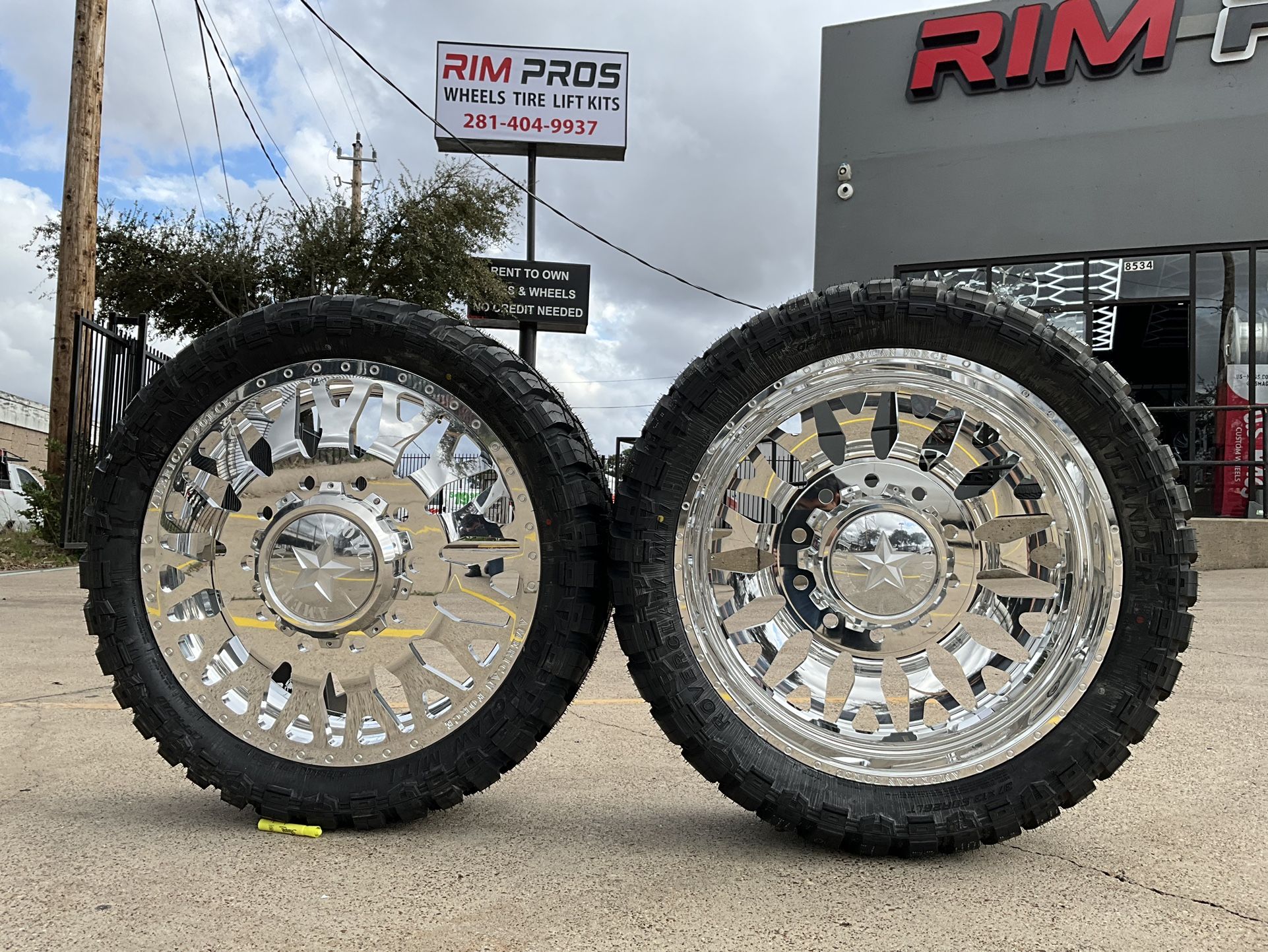 22” 24” 26” AMERICAN FORCE DUALLY WHEELS IN STOCK WE OFFER 120 DAYS OPTION TXT US FOR TOTAL PRICE