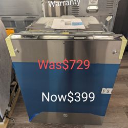Open Box 24 W Dishwasher With Manufacturer Warranty 0% Financing Available 
