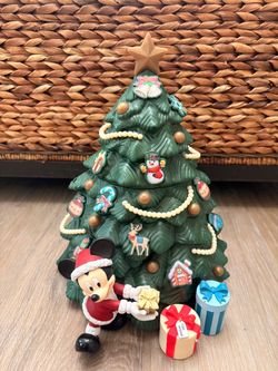 Disney Mickey Mouse Christmas Tree Popcorn Bucket