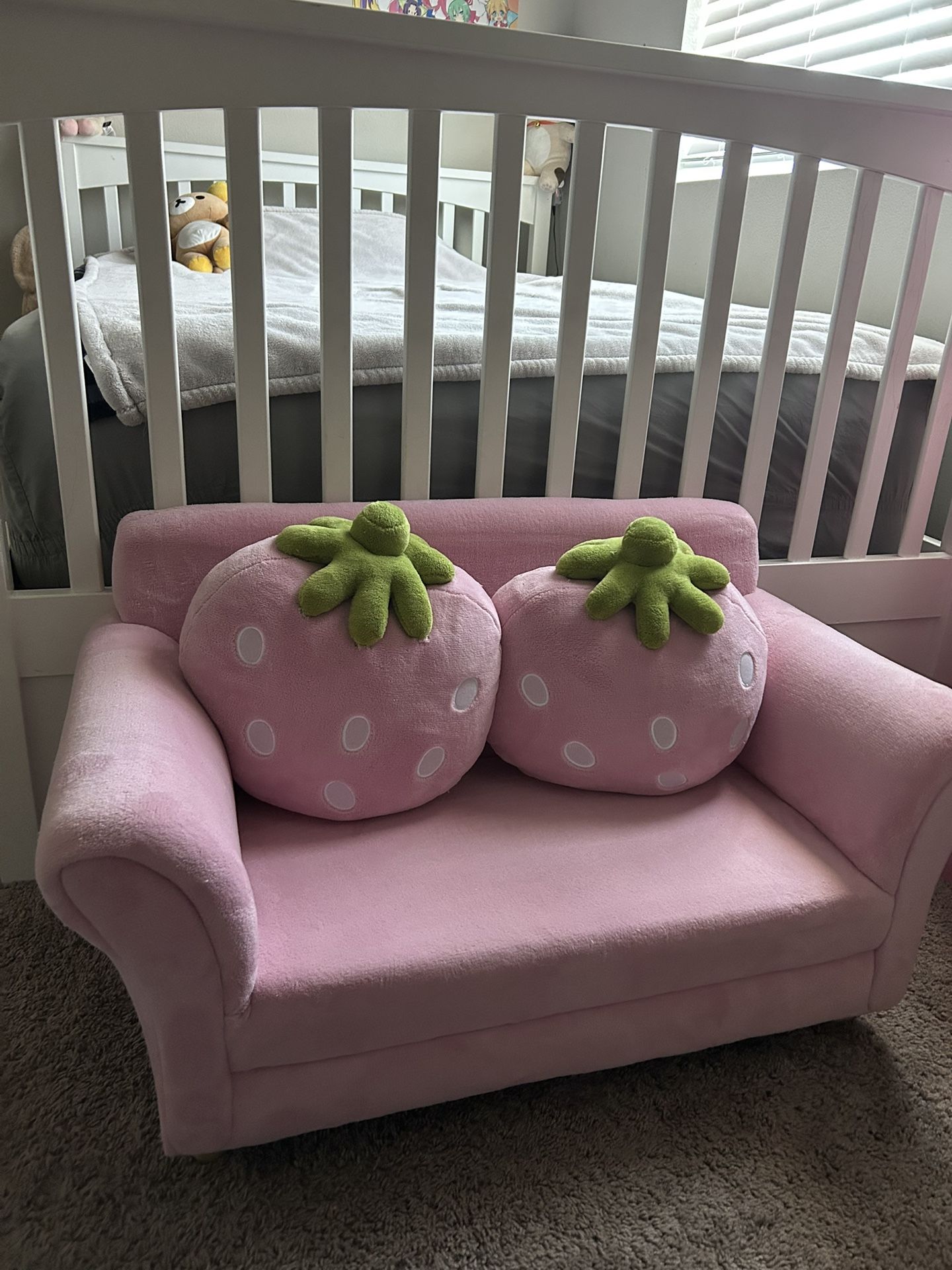 Cutecore Strawberry Kid Sized Couch