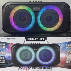 Portable Bluetooth Speaker – Dual 6.5” Woofers