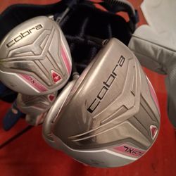 Women's Cobra Golf Set Includes Driver Thru Putter 12 Pieces
