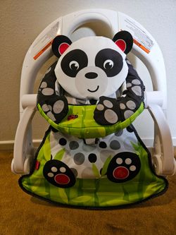 Panda Sit-Me-Up floor seat for baby, used