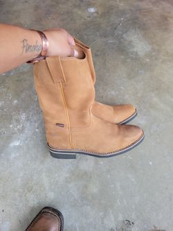 Cowboy Boots Size 6.5 For Young Adult