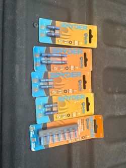 Spyder Mach-Blue Driver Bit Set – 5 Packs