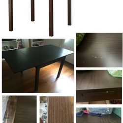 IKEA Brown extendable Kitchen Table