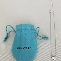 Tiffany & Co. Bean Pendant Necklace w/ Chain & Bag for $185 - MOTHER’S DAY SALE