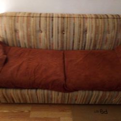 1970's Flashback Pull Out Couch 