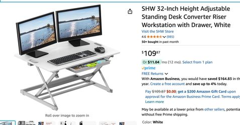 Adjustable Standing Desk
