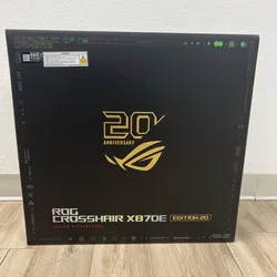 ASUS - ROG CROSSHAIR X870E (Socket AM5) AMD X870 E-ATX 20th Anniversary