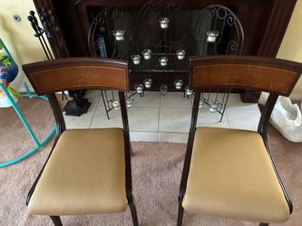 2 chairs