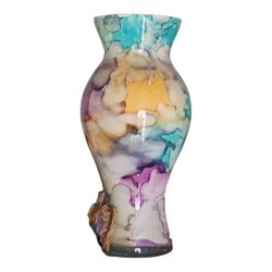 Hand blown Italian Glass Vase