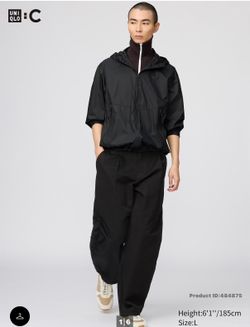 Uniqlo barrel black men’s pants new
