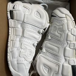 Nike Uptempo White Midnight Navy GS